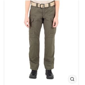 First Tactical Ranger Green Stretch Ripstop Fabric V2 Tactical Pant Women’s 8 T